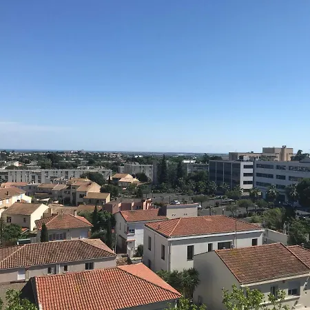 Bel Avec Vue Et Parking Prive Beziers